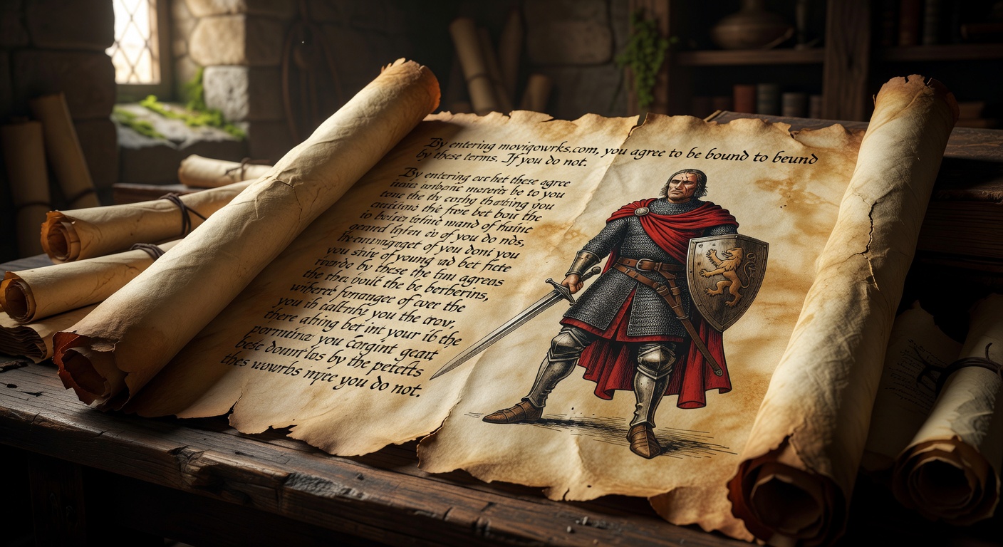 Ancient medieval parchment paper