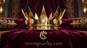 Camelot Slots Gold Crown Logo